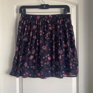 Hollister Floral Skirt